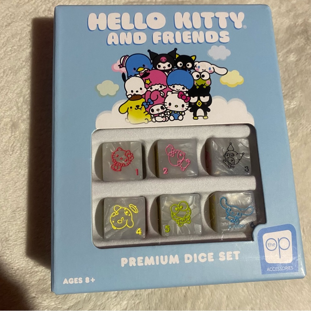 Hello Kitty and Friends Premium Dice Set